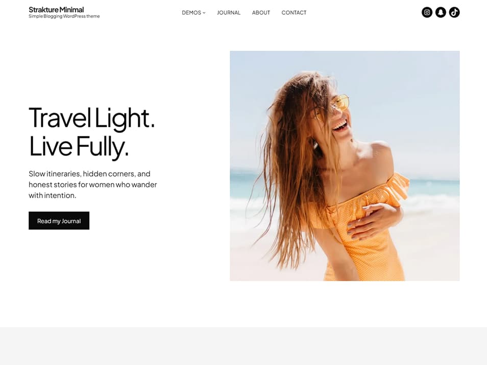 Strakture minimal demo